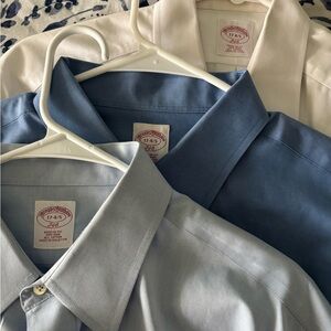 Brooks Brothers Blue and White Dress Shirts